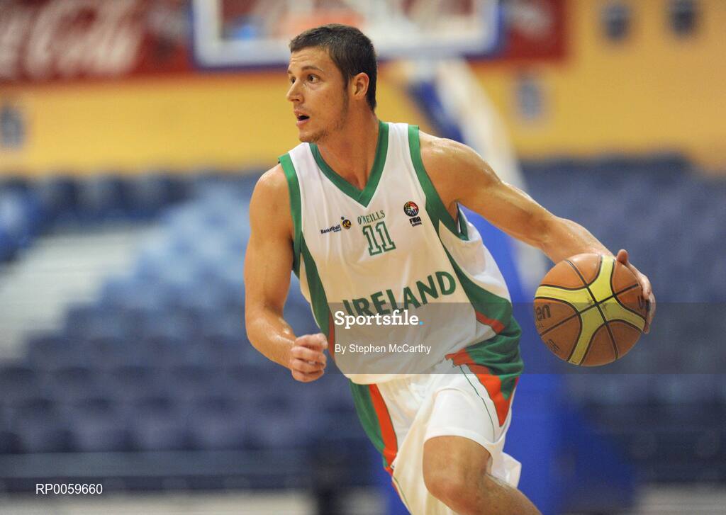 10 September 2008; Donnie McGrath, Ireland. Senior Men's Basketball European Championship - Division B - Group C - Ireland v Georgia, National Basketball Arena, Tallaght, Dublin. Picture credit: Stephen McCarthy / SPORTSFILE