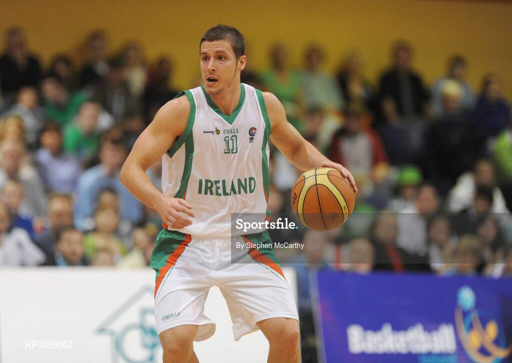 10 September 2008; Donnie McGrath, Ireland. Senior Men's Basketball European Championship - Division B - Group C - Ireland v Georgia, National Basketball Arena, Tallaght, Dublin. Picture credit: Stephen McCarthy / SPORTSFILE