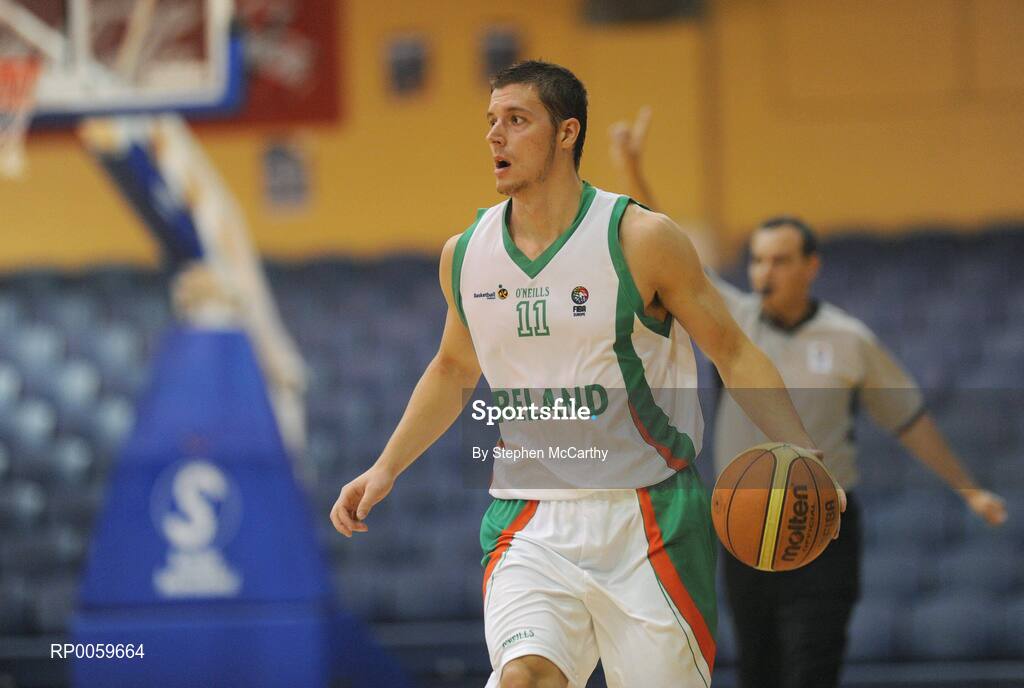 10 September 2008; Donnie McGrath, Ireland. Senior Men's Basketball European Championship - Division B - Group C - Ireland v Georgia, National Basketball Arena, Tallaght, Dublin. Picture credit: Stephen McCarthy / SPORTSFILE