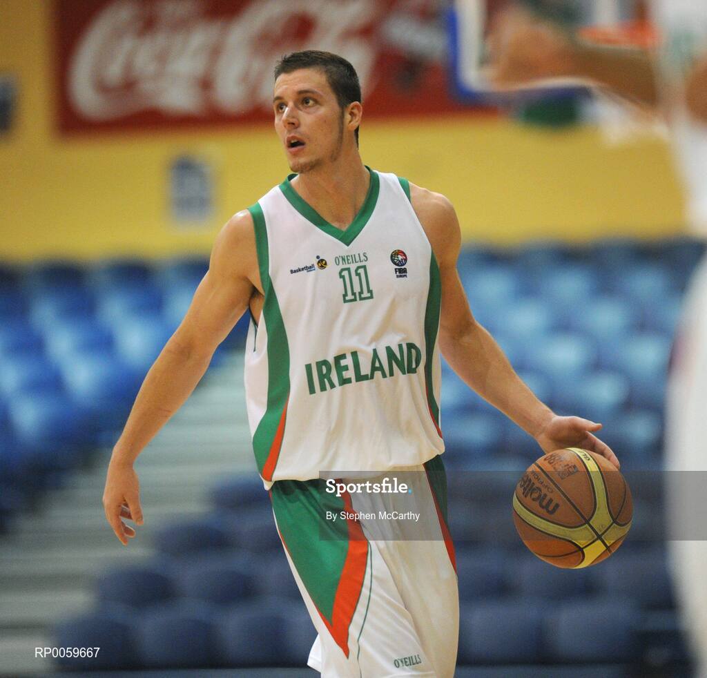 10 September 2008; Donnie McGrath, Ireland. Senior Men's Basketball European Championship - Division B - Group C - Ireland v Georgia, National Basketball Arena, Tallaght, Dublin. Picture credit: Stephen McCarthy / SPORTSFILE