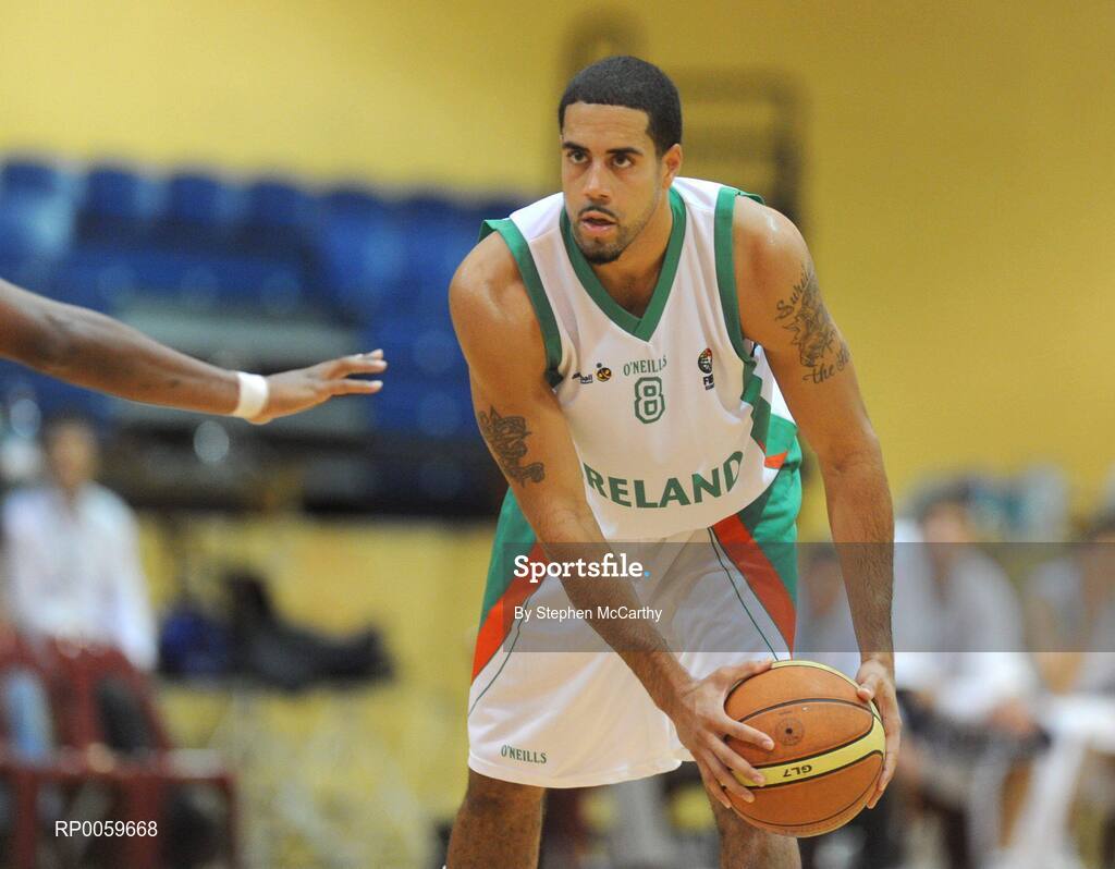 10 September 2008; Chris Bracey, Ireland. Senior Men's Basketball European Championship - Division B - Group C - Ireland v Georgia, National Basketball Arena, Tallaght, Dublin. Picture credit: Stephen McCarthy / SPORTSFILE