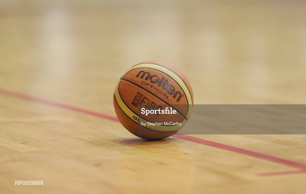 10 September 2008; A general view of a basketball. Senior Men's Basketball European Championship - Division B - Group C - Ireland v Georgia, National Basketball Arena, Tallaght, Dublin. Picture credit: Stephen McCarthy / SPORTSFILE