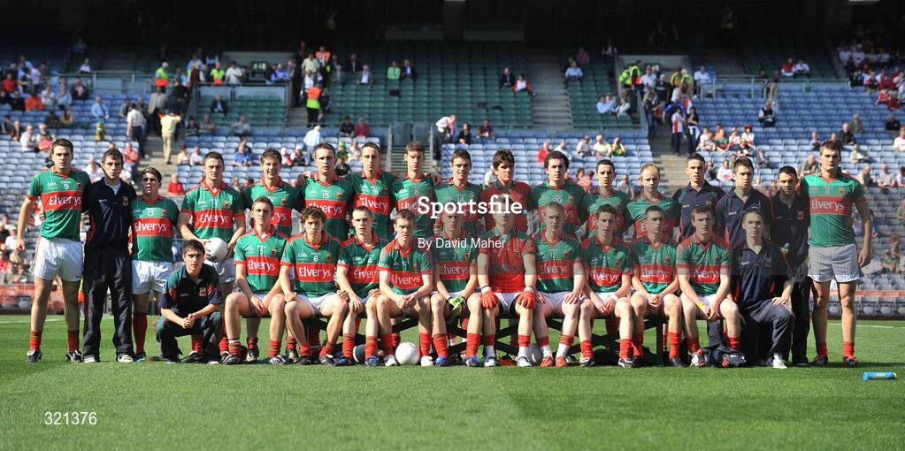 21 September 2008; The Mayo Minor team. ESB GAA Football All-Ireland Minor Championship Final, Tyrone v Mayo, Croke Park, Dublin. Picture credit: David Maher / SPORTSFILE