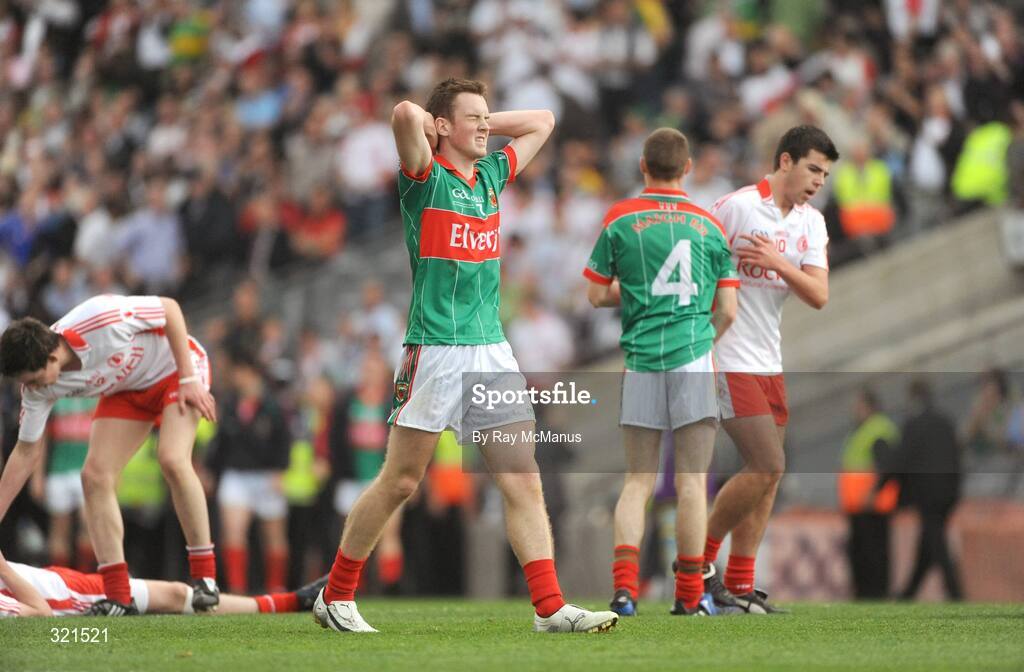 21 September 2008; Shane Nally, Mayo, after the game. ESB GAA Football All-Ireland Minor Championship Final, Tyrone v Mayo, Croke Park, Dublin. Picture credit: Ray McManus / SPORTSFILE