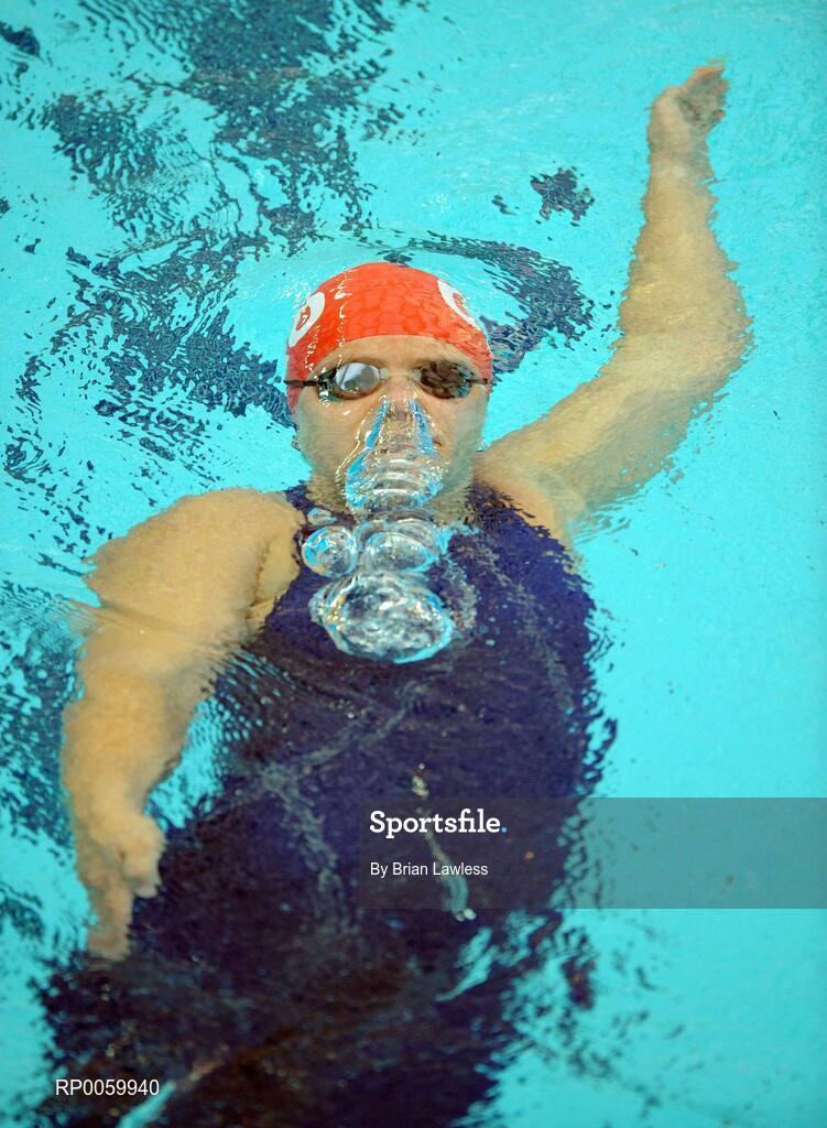 10 September 2008; Great Britain's Jenny Coughlin during the Women's 100m Freestyle - S13 heats. Beijing Paralympic Games 2008, Women's 100m Freestyle - S13 heats,  National Aquatic Centre, Olympic Green, Beijing, China. Picture credit: Brian Lawless / SPORTSFILE