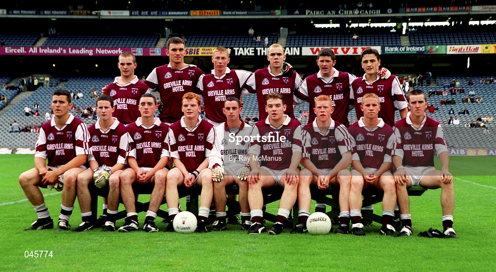 30 July 2000; The Westmeath team prior to the Leinster Minor Football Championship Final between Dublin and Westmeath at Croke Park in Dublin. Photo by Ray McManus/Sportsfile