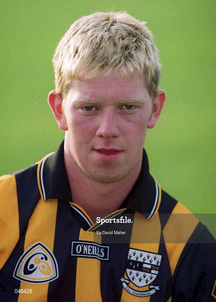 28 August 2000; Michael Hoyne poses for a portrait during Kilkenny Senior Hurling Squad Training and Press Conference at Nowlan Park in Kilkenny. Photo by David Maher/Sportsfile