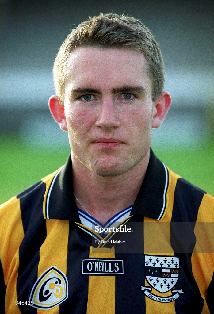28 August 2000; Eddie Brennan poses for a portrait during Kilkenny Senior Hurling Squad Training and Press Conference at Nowlan Park in Kilkenny. Photo by David Maher/Sportsfile