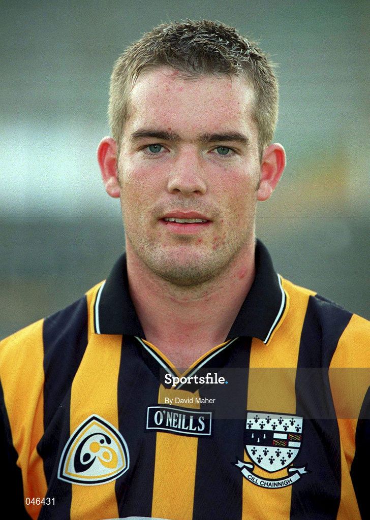 28 August 2000; Sean Dowling poses for a portrait during Kilkenny Senior Hurling Squad Training and Press Conference at Nowlan Park in Kilkenny. Photo by David Maher/Sportsfile