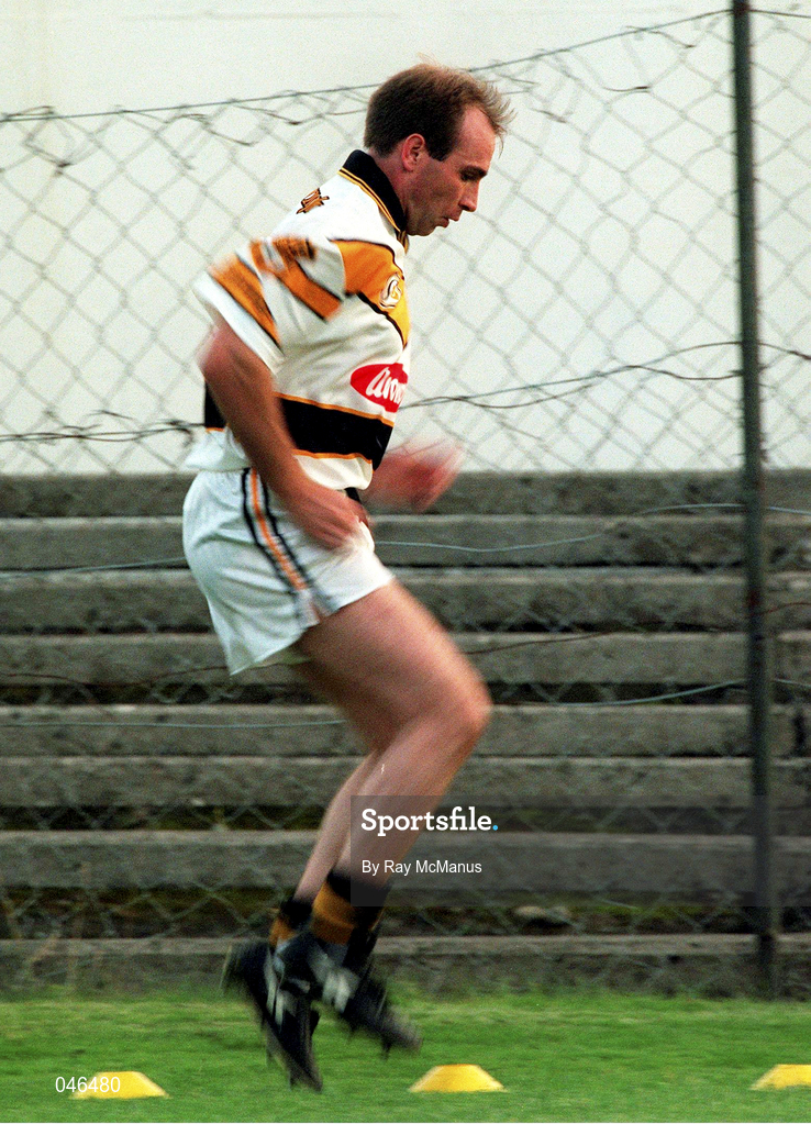 28 August 2000; DJ Carey during Kilkenny Senior Hurling Squad Training and Press Conference at Nowlan Park in Kilkenny. Photo by Ray McManus/Sportsfile