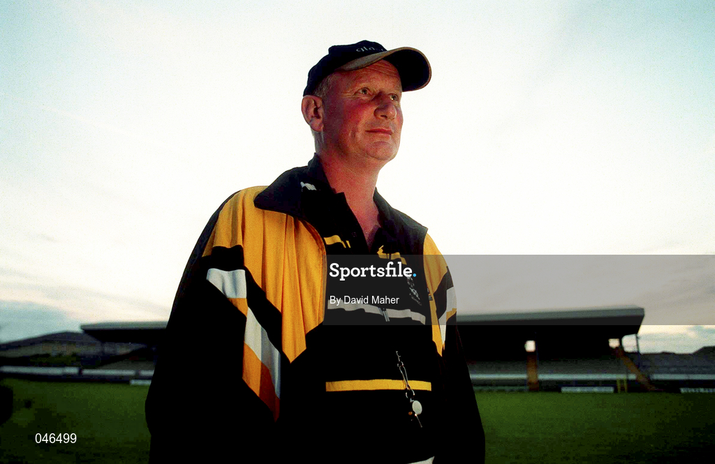 28 August 2000; Manager Brian Cody during Kilkenny Senior Hurling Squad Training and Press Conference at Nowlan Park in Kilkenny. Photo by David Maher/Sportsfile
