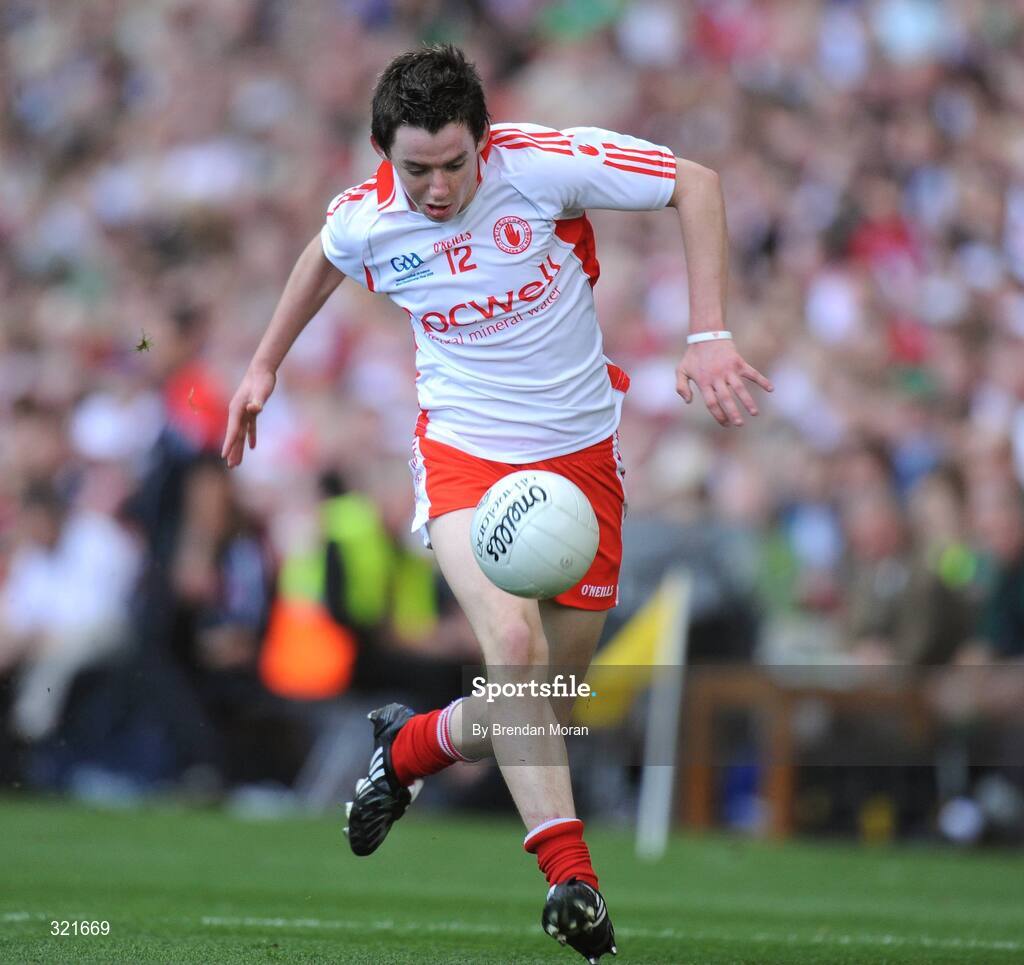 21 September 2008; Matthew Donnelly, Tyrone. ESB GAA Football All-Ireland Minor Championship Final, Tyrone v Mayo, Croke Park, Dublin. Picture credit: Brendan Moran / SPORTSFILE