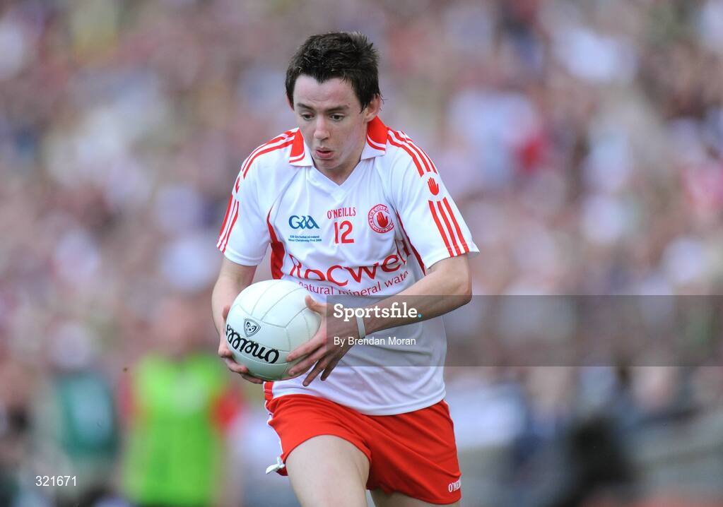 21 September 2008; Matthew Donnelly, Tyrone. ESB GAA Football All-Ireland Minor Championship Final, Tyrone v Mayo, Croke Park, Dublin. Picture credit: Brendan Moran / SPORTSFILE