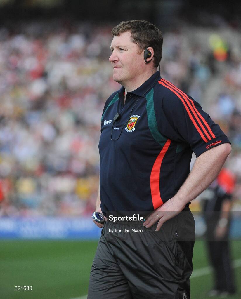 21 September 2008; Ray Dempsey, Mayo manager. ESB GAA Football All-Ireland Minor Championship Final, Tyrone v Mayo, Croke Park, Dublin. Picture credit: Brendan Moran / SPORTSFILE