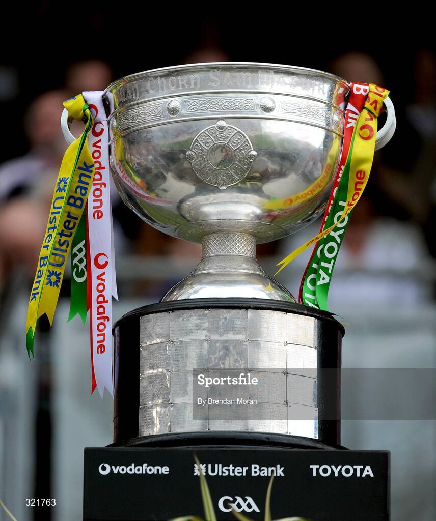 21 September 2008; A general view of the Sam Maguire Cup. GAA Football All-Ireland Senior Championship Final, Kerry v Tyrone, Croke Park, Dublin. Picture credit: Brendan Moran / SPORTSFILE