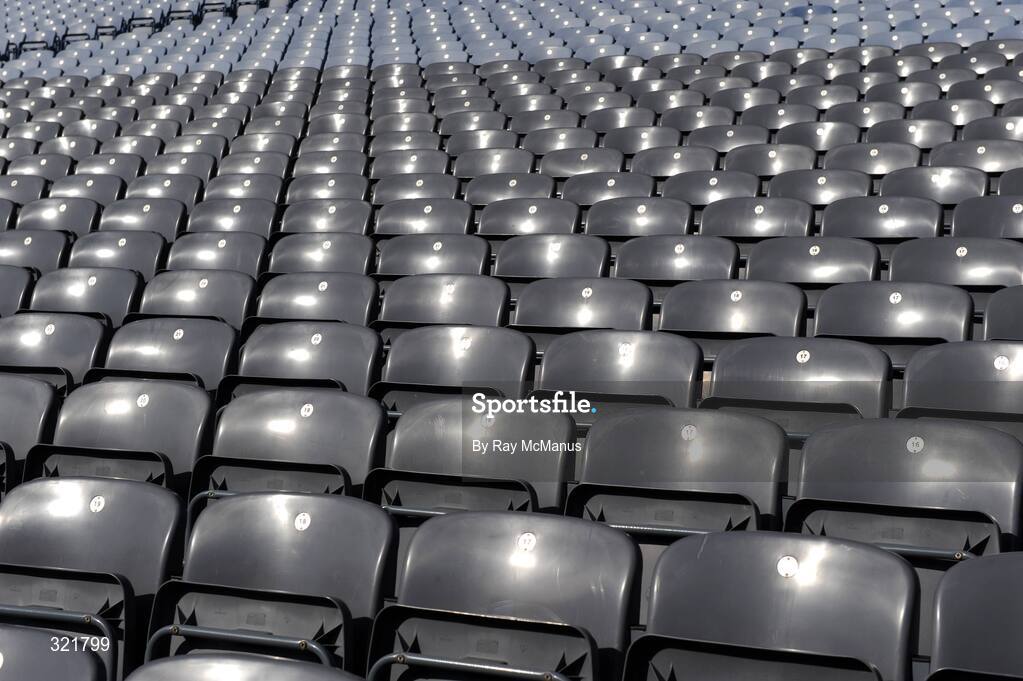 21 September 2008; A general view of Croke park showing the seats in the Hogan Stand. GAA Football All-Ireland Senior Championship Final, Kerry v Tyrone, Croke Park, Dublin. Picture credit: Ray McManus / SPORTSFILE