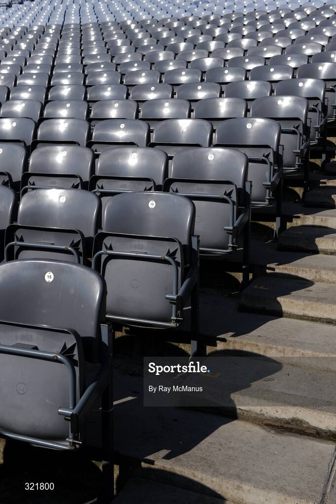 21 September 2008; A general view of Croke park showing the seats in the Hogan Stand. GAA Football All-Ireland Senior Championship Final, Kerry v Tyrone, Croke Park, Dublin. Picture credit: Ray McManus / SPORTSFILE
