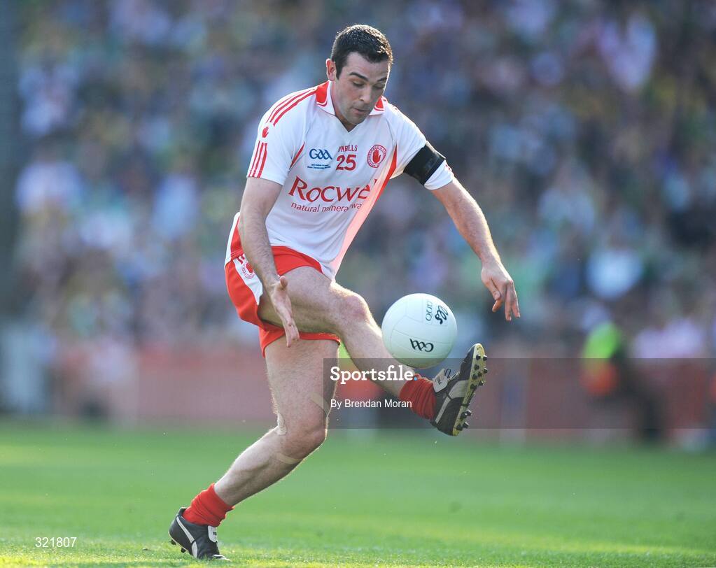 21 September 2008; Ryan Mellon, Tyrone. GAA Football All-Ireland Senior Championship Final, Kerry v Tyrone, Croke Park, Dublin. Picture credit: Brendan Moran / SPORTSFILE