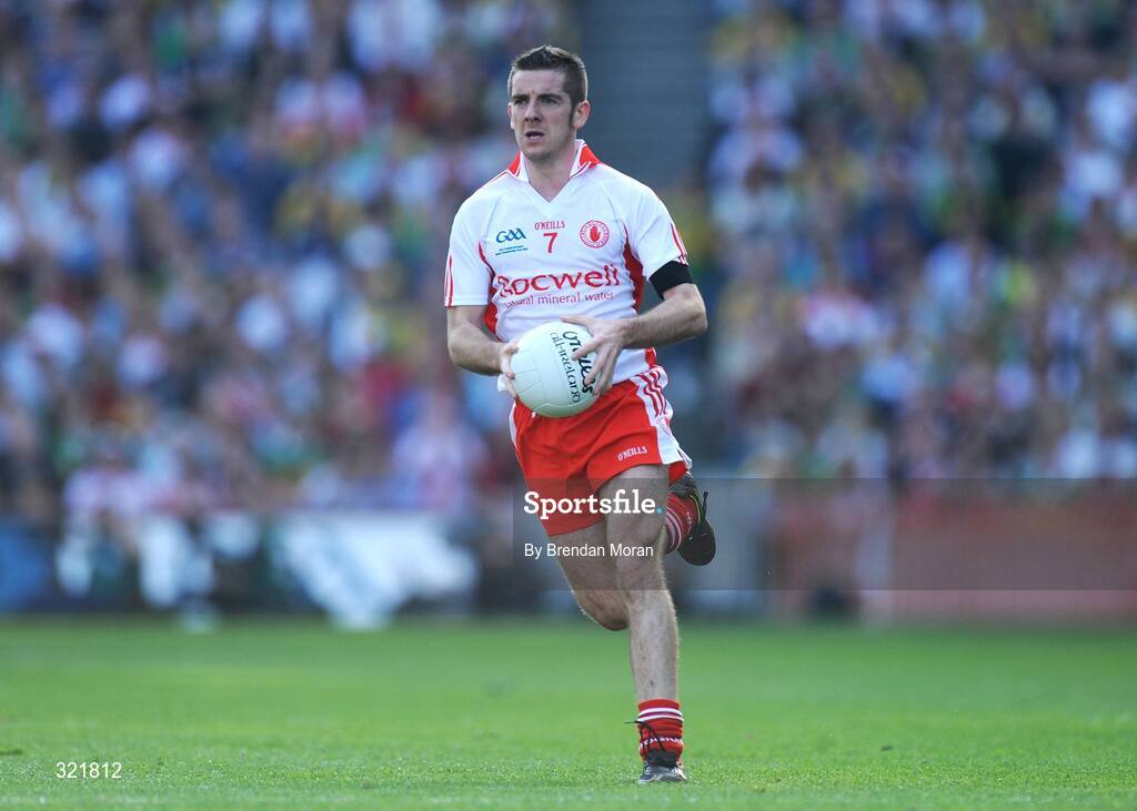 21 September 2008; Philip Jordan, Tyrone. GAA Football All-Ireland Senior Championship Final, Kerry v Tyrone, Croke Park, Dublin. Picture credit: Brendan Moran / SPORTSFILE
