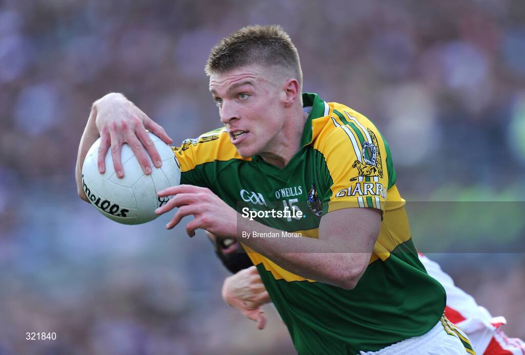 21 September 2008; Tommy Walsh, Kerry. GAA Football All-Ireland Senior Championship Final, Kerry v Tyrone, Croke Park, Dublin. Picture credit: Brendan Moran / SPORTSFILE