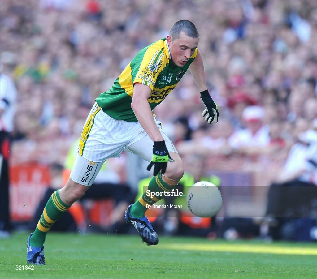 21 September 2008; Kieran Donaghy, Kerry. GAA Football All-Ireland Senior Championship Final, Kerry v Tyrone, Croke Park, Dublin. Picture credit: Brendan Moran / SPORTSFILE