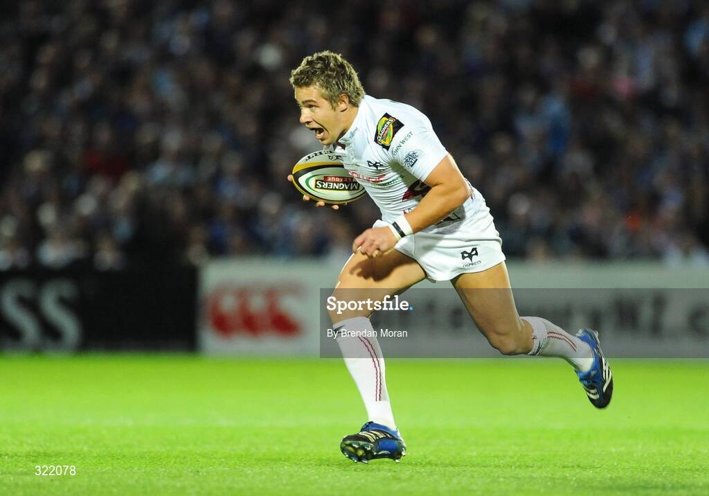19 September 2008; Rhys Webb, Ospreys. Magners League, Leinster v Neath Swansea Ospreys, RDS, Dublin. Picture credit: Brendan Moran / SPORTSFILE
