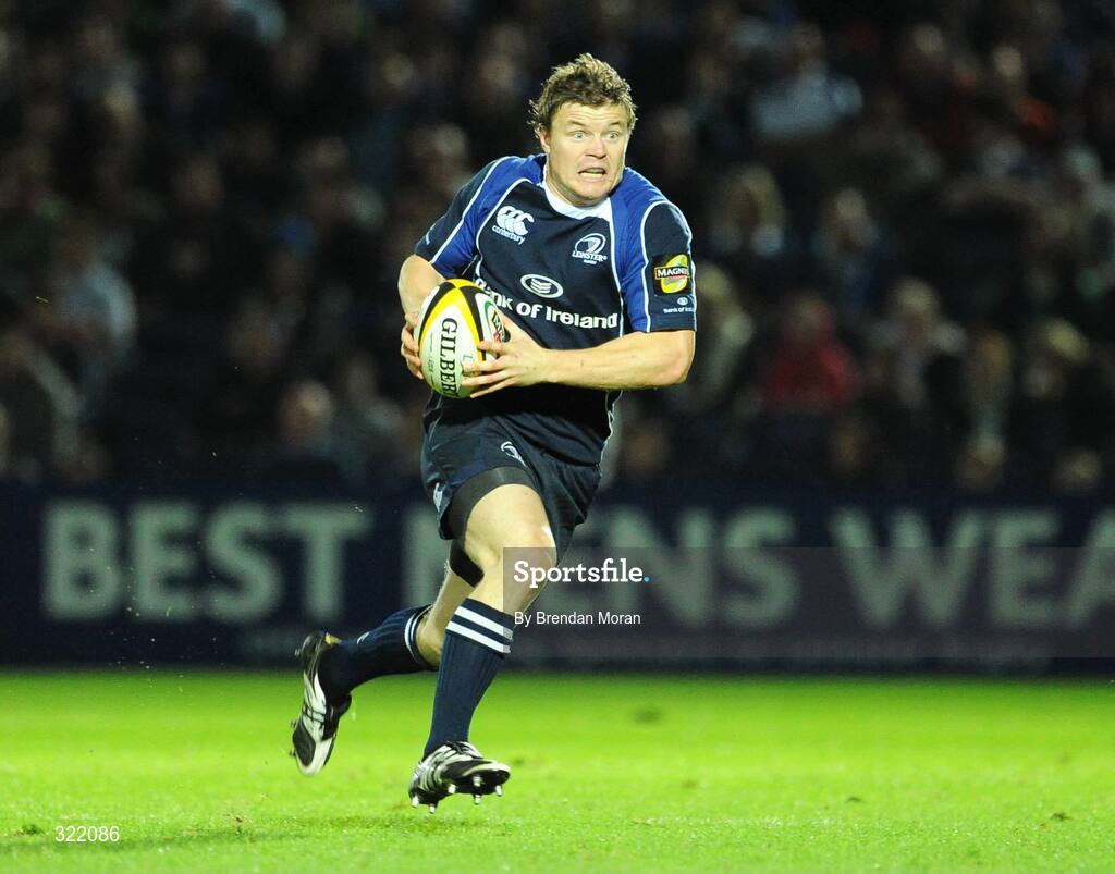 19 September 2008; Brian O'Driscoll, Leinster. Magners League, Leinster v Neath Swansea Ospreys, RDS, Dublin. Picture credit: Brendan Moran / SPORTSFILE