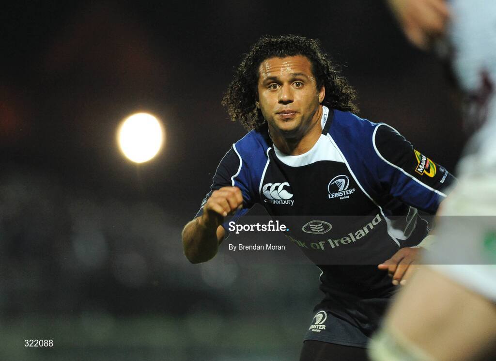 19 September 2008; Isa Nacewa, Leinster. Magners League, Leinster v Neath Swansea Ospreys, RDS, Dublin. Picture credit: Brendan Moran / SPORTSFILE