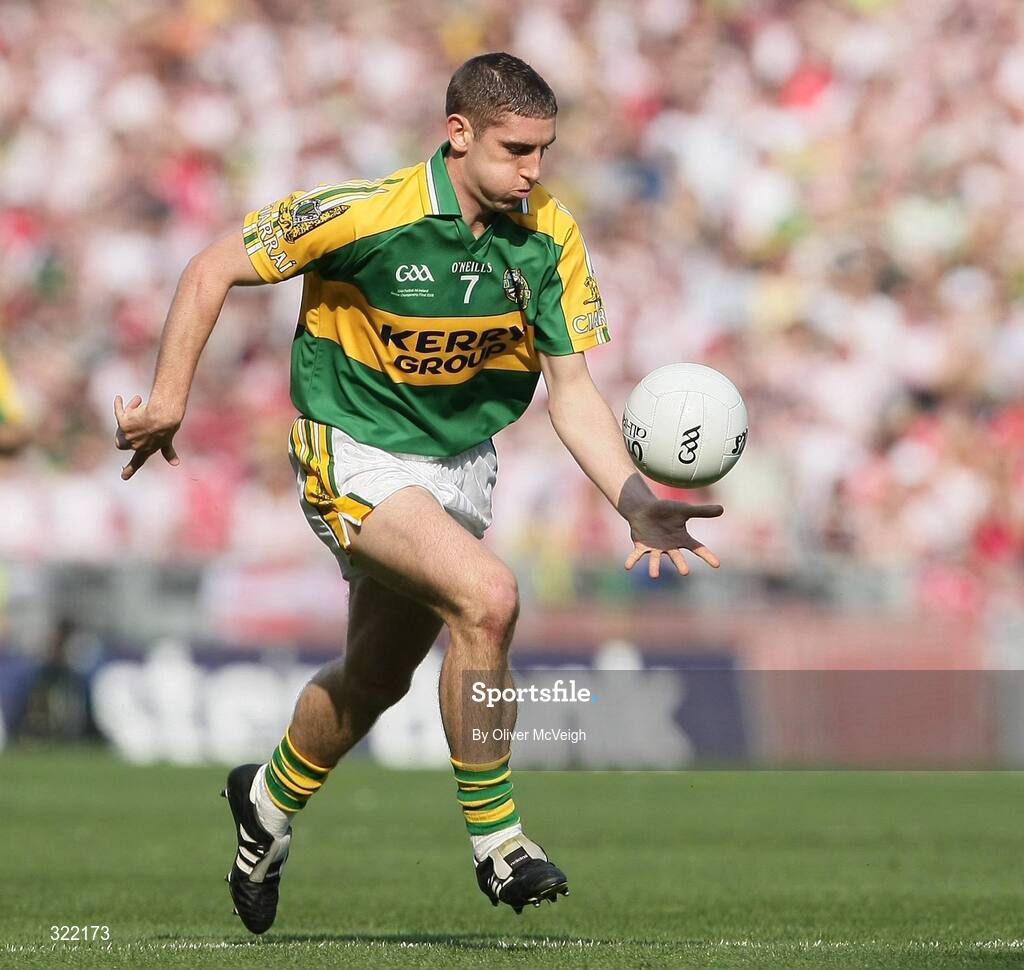 21 September 2008; Killian Young, Kerry. GAA Football All-Ireland Senior Championship Final, Kerry v Tyrone, Croke Park, Dublin. Picture credit: Oliver McVeigh / SPORTSFILE
