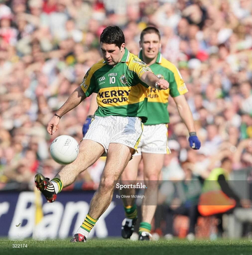 21 September 2008; Brian Sheehan, Kerry. GAA Football All-Ireland Senior Championship Final, Kerry v Tyrone, Croke Park, Dublin. Picture credit: Oliver McVeigh / SPORTSFILE
