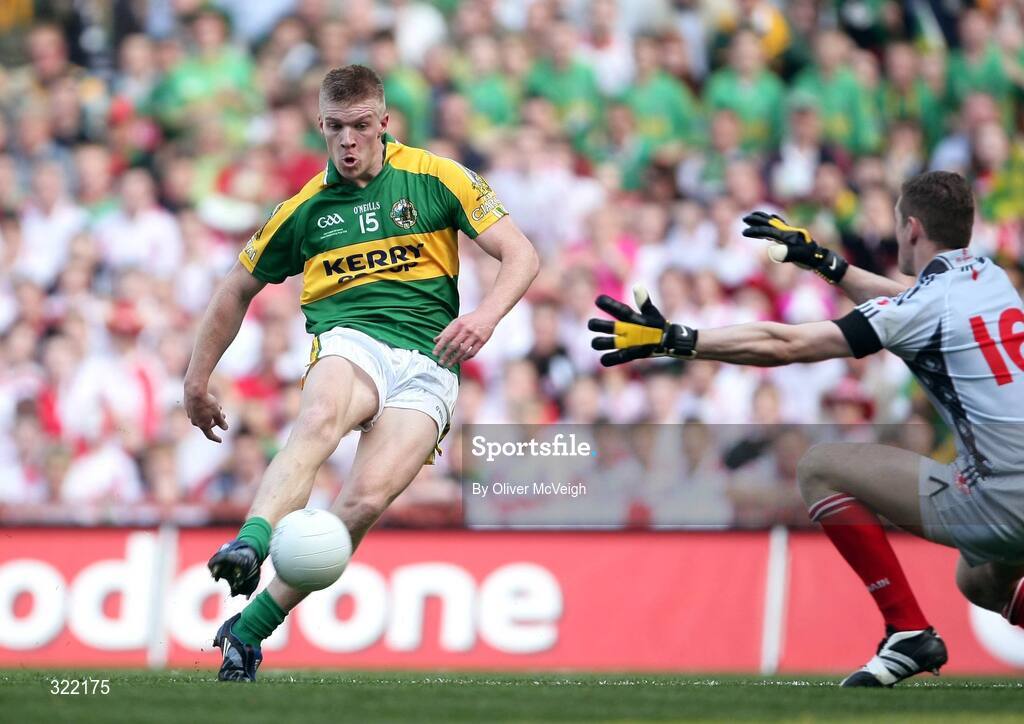 21 September 2008; Tommy Walsh, Kerry. GAA Football All-Ireland Senior Championship Final, Kerry v Tyrone, Croke Park, Dublin. Picture credit: Oliver McVeigh / SPORTSFILE