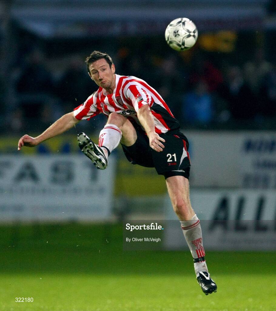 2 Septemeber 2008; Clive Delaney, Derry City. Setanta Cup, Derry City v Glentoran, Brandywell, Derry. Picture credit: Oliver McVeigh / SPORTSFILE