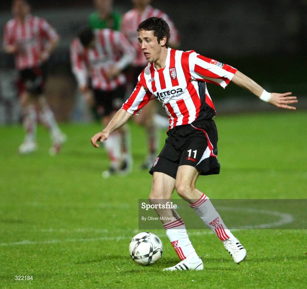 2 Septemeber 2008; Billy Denehey, Derry City. Setanta Cup, Derry City v Glentoran, Brandywell, Derry. Picture credit: Oliver McVeigh / SPORTSFILE