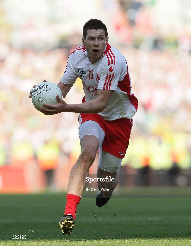 21 September 2008; Sean Cavanagh, Tyrone. GAA Football All-Ireland Senior Championship Final, Kerry v Tyrone, Croke Park, Dublin. Picture credit: Oliver McVeigh / SPORTSFILE
