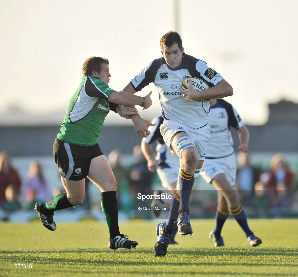 5 October 2008; Devin Toner, Leinster, in action against Sean Cronin, Connacht. Magners League, Connacht v Leinster, Sportsground, Galway. Picture credit: David Maher / SPORTSFILE
