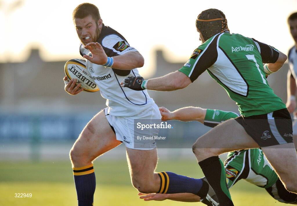 5 October 2008; Sean O'Brien, Leinster, in action against Johnny O'Connor, Connacht. Magners League, Connacht v Leinster, Sportsground, Galway. Picture credit: David Maher / SPORTSFILE