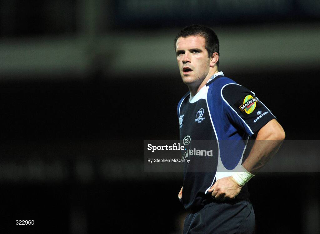 28 September 2008; Shane Jennings, Leinster. Magners League, Leinster v Munster, RDS, Dublin. Picture credit: Stephen McCarthy / SPORTSFILE