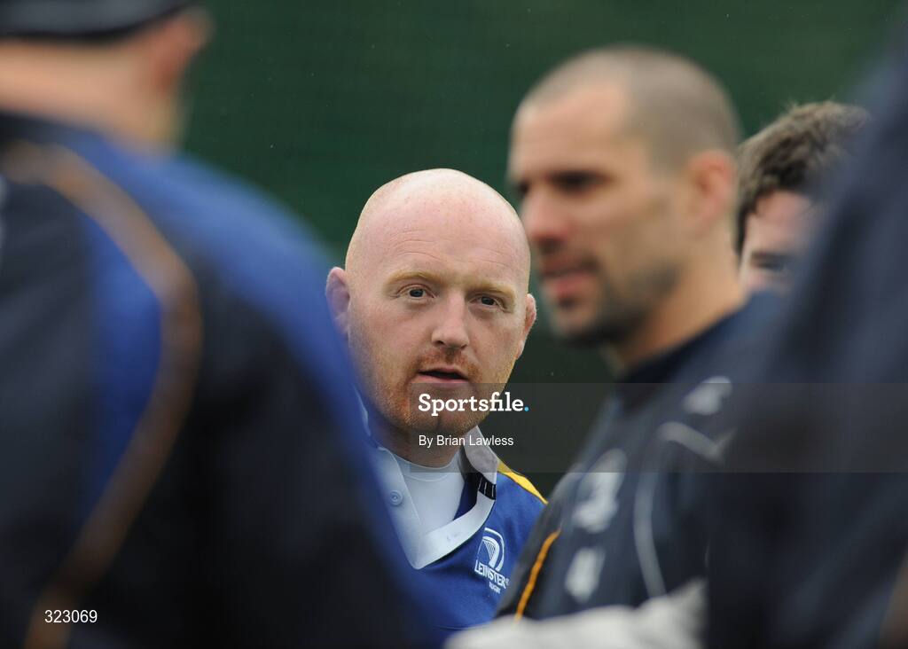 7 October 2008; Bernard Jackman during a Leinster rugby squad training session. UCD, Dublin. Picture credit: Brian Lawless / SPORTSFILE