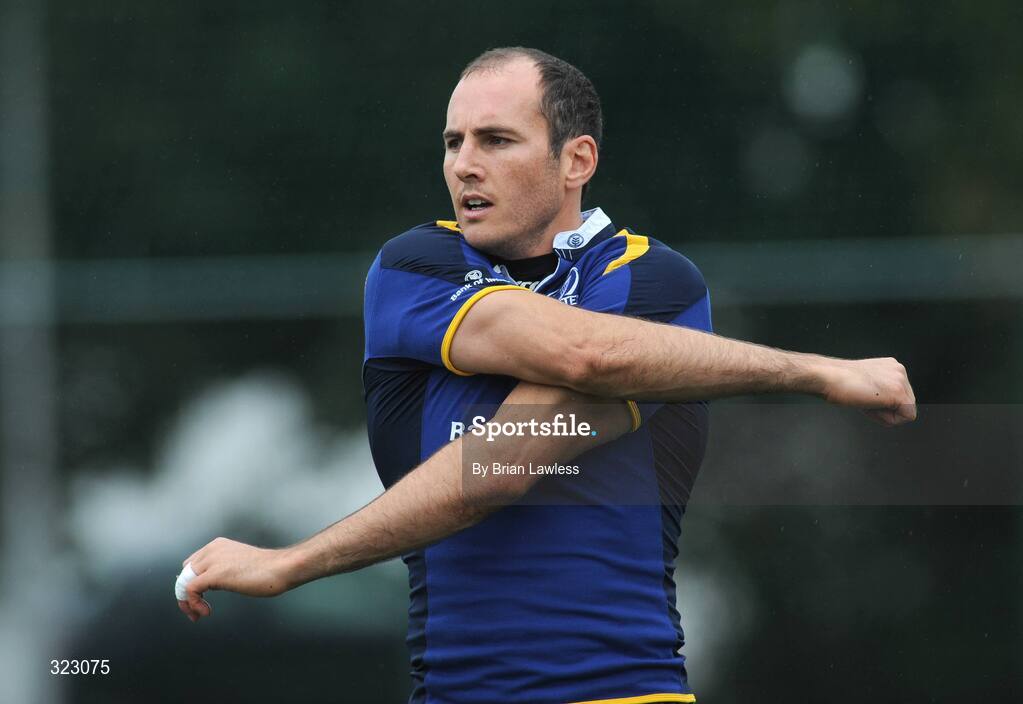 7 October 2008; Girvan Dempsey during a Leinster rugby squad training session. UCD, Dublin. Picture credit: Brian Lawless / SPORTSFILE