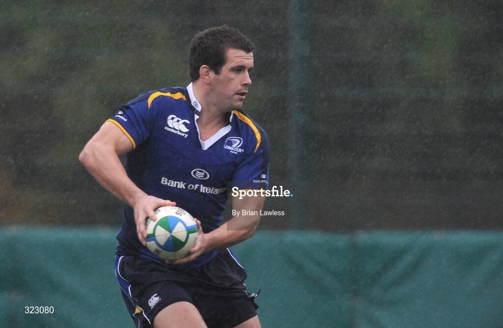 7 October 2008; Shane Jennings in action during a Leinster rugby squad training session. UCD, Dublin. Picture credit: Brian Lawless / SPORTSFILE