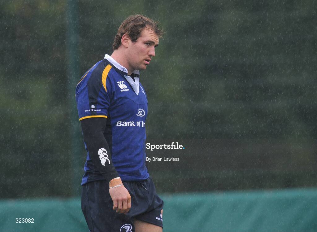 7 October 2008; Rocky Elsom during a Leinster rugby squad training session. UCD, Dublin. Picture credit: Brian Lawless / SPORTSFILE