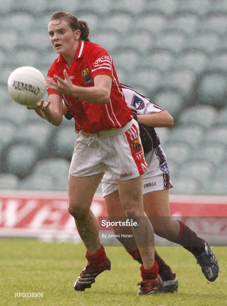 21 July 2007; Briege Corkery, Cork. TG4 All-Ireland Ladies Football Championship Group 2, Cork v Galway, Gaelic Grounds, Co. Limerick. Picture credit: James Horan / SPORTSFILE