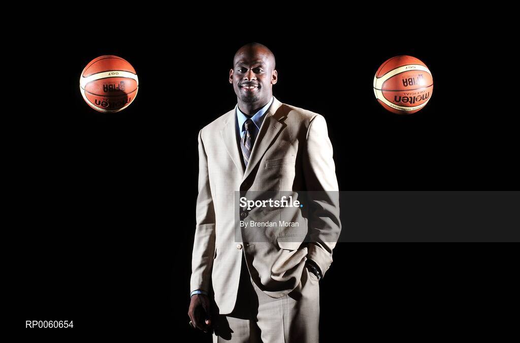 2 October 2008; Hoops head coach Ahmed Smith at the launch of the 2008 Basketball Ireland domestic season. Temple Bar Hotel, Dublin. Picture credit: Brendan Moran / SPORTSFILE