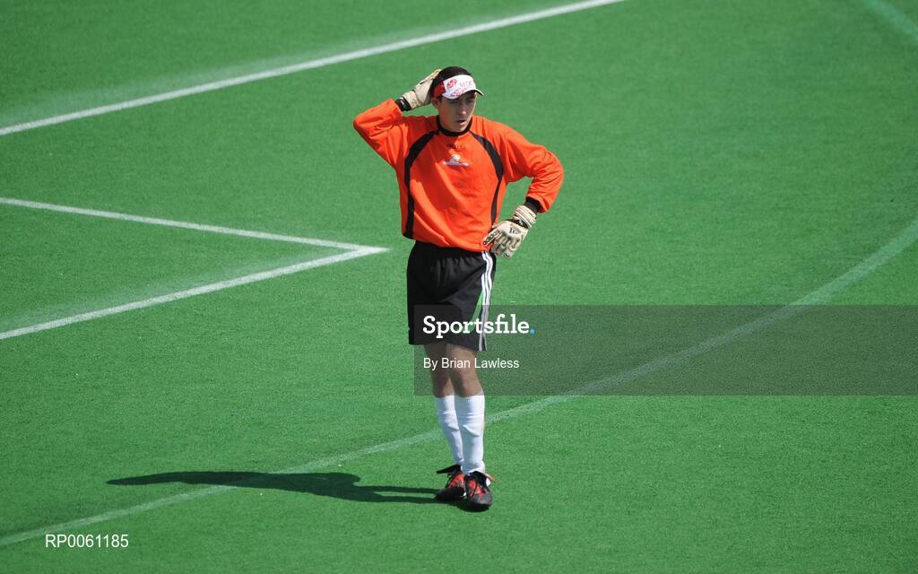 10 September 2008; Ireland's Joe Markey. Ireland lost their match 7-0 and will face Great Britain in their final group match this coming Friday the 12th. Beijing Paralympic Games 2008, Ireland v Ukraine, 7-A-Side Soccer, First Round, Group B, Match 6, Olympic Green Hockey Field A, Beijing, China. Picture credit: Brian Lawless / SPORTSFILE