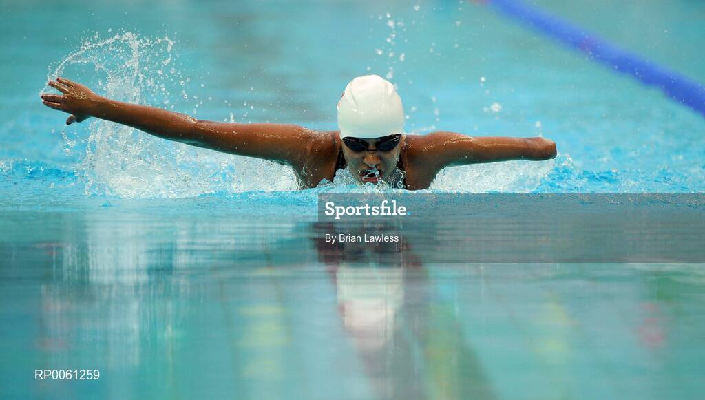 11 September 2008; Canada's Katarina Roxon. Beijing Paralympic Games 2008, National Aquatic Centre, Olympic Green, Beijing, China. Picture credit: Brian Lawless / SPORTSFILE