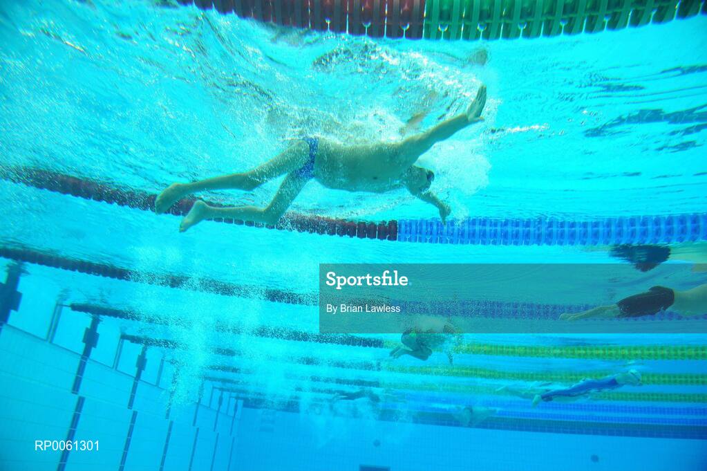 11 September 2008; A general view during the Men's 100m Breaststroke - SB4 Heat 1. Beijing Paralympic Games 2008, Men's 100m Breaststroke - SB4 Heat 1, National Aquatic Centre, Olympic Green, Beijing, China. Picture credit: Brian Lawless / SPORTSFILE