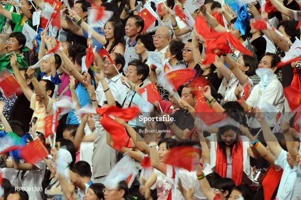 6 September 2008; A general view of the Opening Ceremony of the Beijing Paralympic Games 2008, National Stadium, Olympic Green, Beijing, China. Picture credit: Brian Lawless / SPORTSFILE