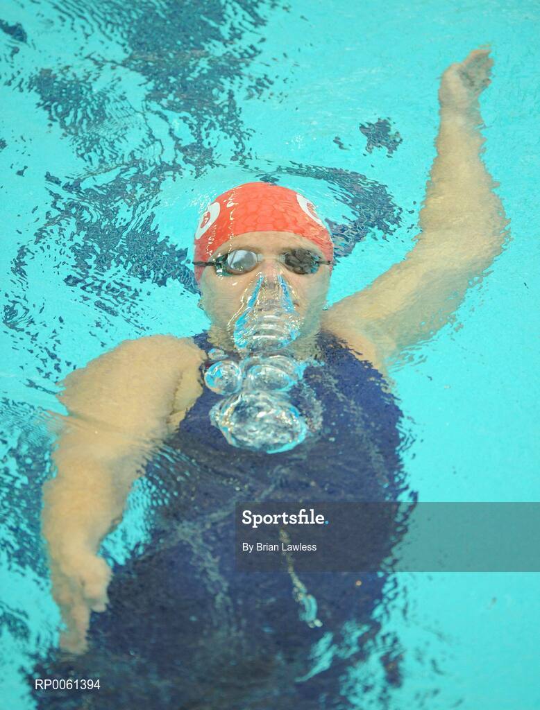 10 September 2008; Canada's Brianna Nelson. Beijing Paralympic Games 2008, Women's 100m Backstroke - S7, Heat 2, National Aquatic Centre, Olympic Green, Beijing, China. Picture credit: Brian Lawless / SPORTSFILE