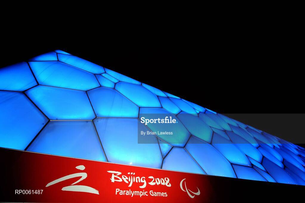 13 September 2008; A general view of the National Aquatic Centre. Beijing Paralympic Games 2008, National Aquatic Centre, Olympic Green, Beijing, China. Picture credit: Brian Lawless / SPORTSFILE