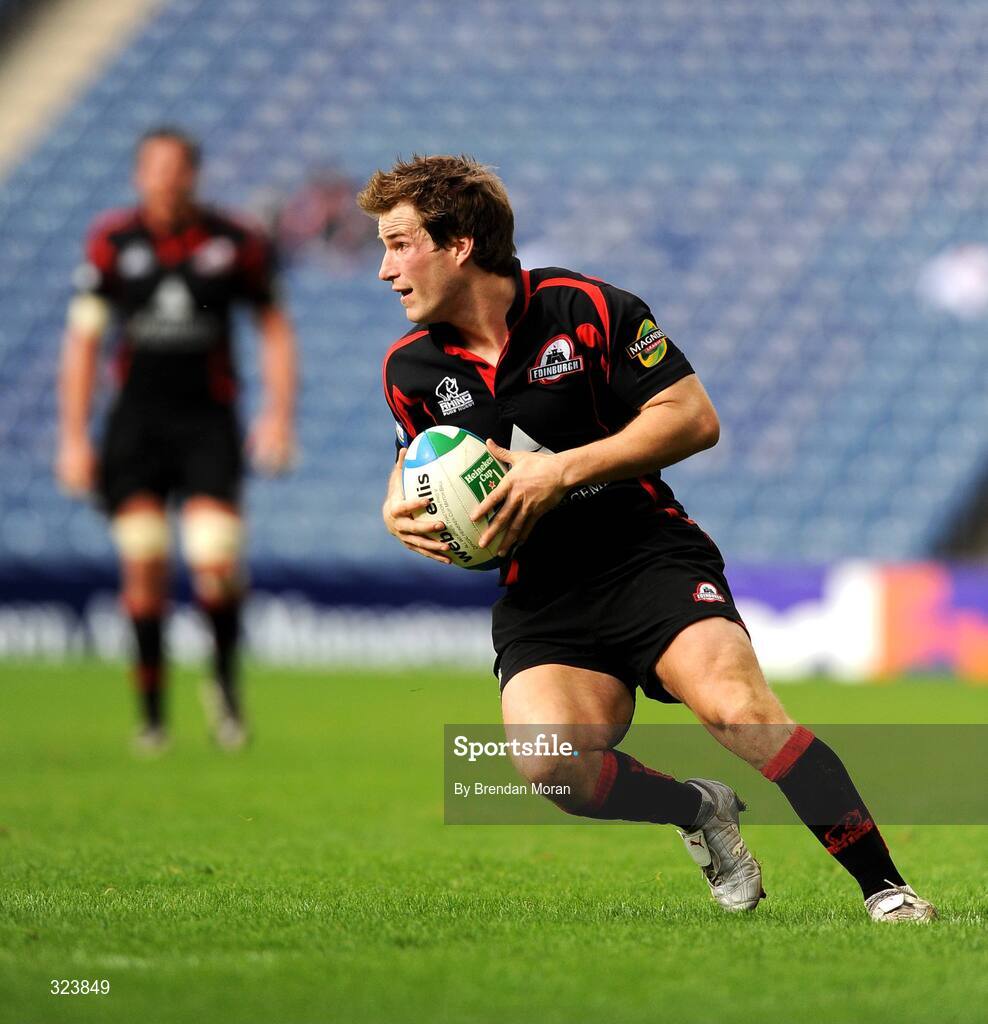 11 October 2008; Phil Godman, Edinburgh. Heineken Cup, Pool 2, Round 1, Edinburgh v Leinster, Murrayfield, Edinburgh, Scotland. Picture credit: Brendan Moran / SPORTSFILE